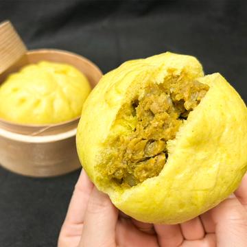 【イチ押し】カレー黒豚饅 1個