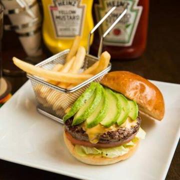 アボガドチーズバーガー