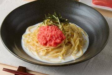 【人気No,1】たらこクリームパスタ Tarako Cream Pasta
