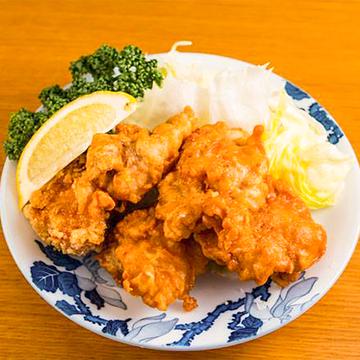 ジューシー唐揚・5個 Diced Juicy Fried Chicken (5 Pieces)