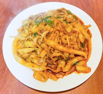 焼き刀削麺