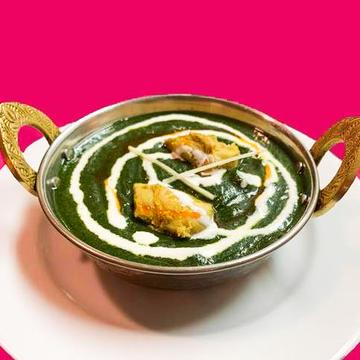 チキンパラックカレー( chicken palak curry)