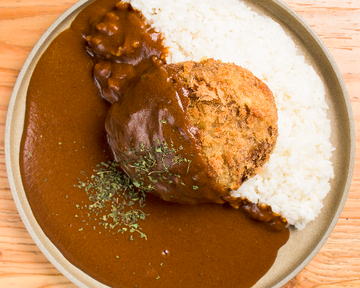 メンチカツカレー(長崎和牛入り)