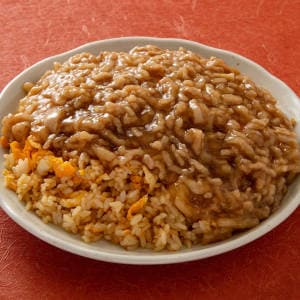 肉あんかけ炒飯