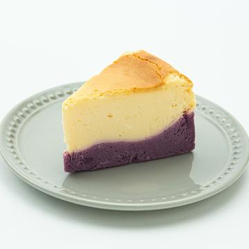 紫芋のチーズケーキ