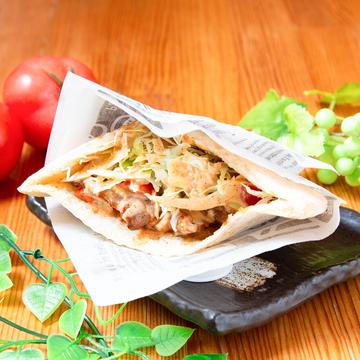 牛カルビケバブサンド