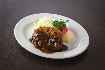ミンチカツレツ (サラダライス付き)