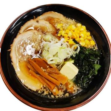 全部乗せこってり背脂塩らーめん