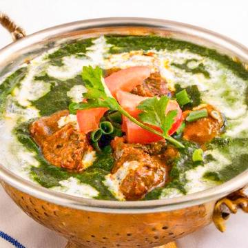 サグマトンカレー/Sag Mutton Curry
