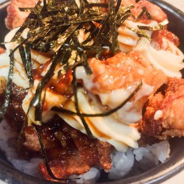 鶏カラマヨネーズ丼