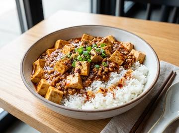 麻婆豆腐丼