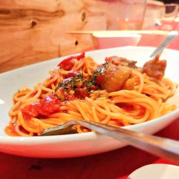 menu限定 ええかんじトマトソースパスタ