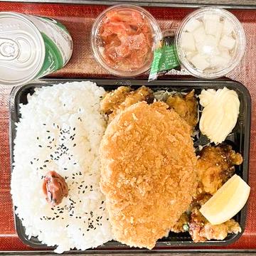 1000g からあげ＆とんかつ弁当