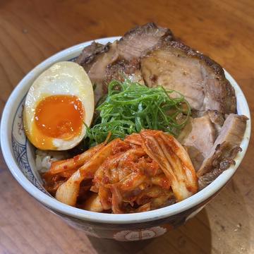 チャーシューキムチ入り弁当