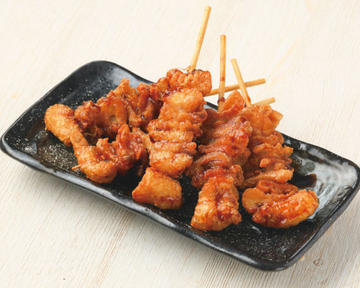パリパリ鶏皮揚げ串