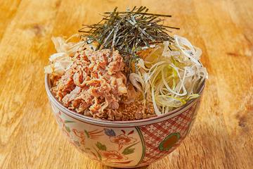 ★ポーク肉ぶっかけそば