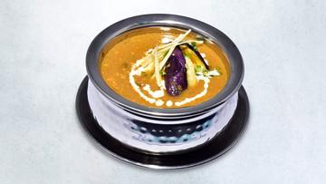 ベイガンキーマ Baingan Keema