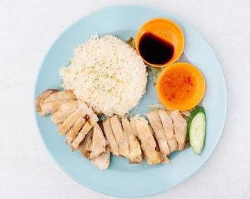 海南チキンライスダブル(蒸し&蒸し) Malaysian Chicken Rice - Double (Steamed & Steamed)