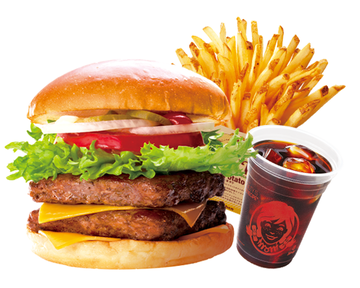 ウェンディーズバーガーUSAダブルセット
