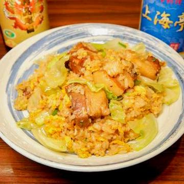 豚角煮チャーハン Braised Pork Belly Fried Rice