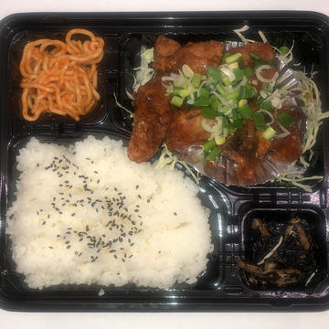 油淋鶏唐揚弁当