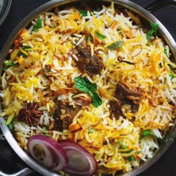 ケバブ ビリヤニ チキン。(ハラール)Kebab Biriyani Chicken.(HALAL)