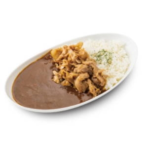 薄切り豚バラカレー 並