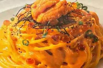 濃厚うにクリームパスタ