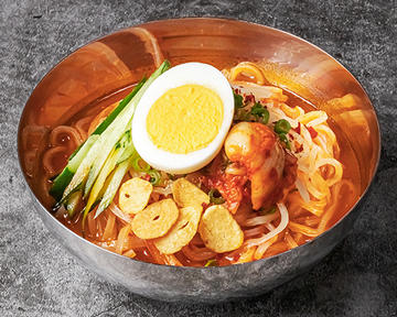 【辛】盛岡式自家製辛冷麺(ガーリック) ※檸檬なし
