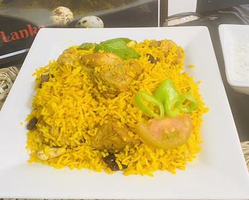 チキンビリヤ二: Chicken Biryani