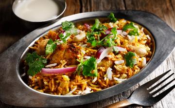 チキンビリヤニランチボックス / chicken biryani lunch box