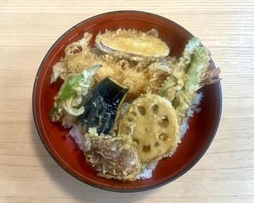 天丼(海老1本と野菜)