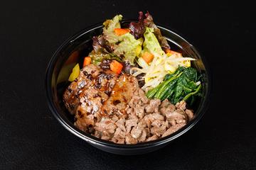 カルビ・刻みタン塩弁当