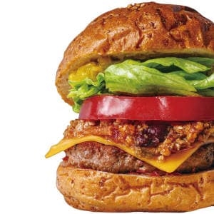 チリビーンズチーズバーガー