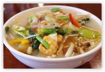 海鮮五目あんかけラーメン(海五目面)