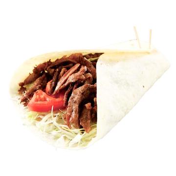 ビーフケバブラップ(Beef Kebab Wrap)( )