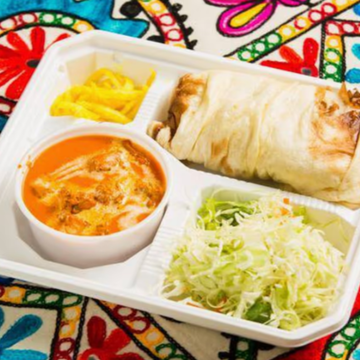 【No.2】カレーナンセット Curry Naan Set + ドリンクセット