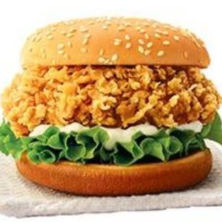 クリスピーチキンバーガー