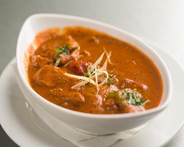 BBQチキン入りのカレー Chicken Tikka Masala