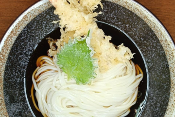 大海老天ぶっかけうどん