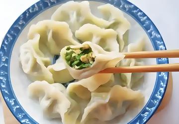 韭菜蛋子 ニラと卵餃子