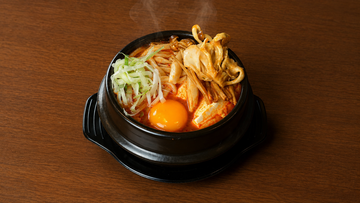 4種のきのこスンドゥブうどん