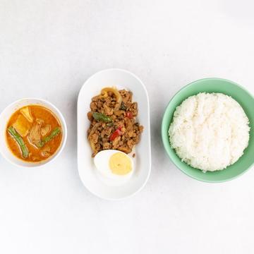 ハーフ＆ハーフセット(ガパオ＆イエロー)