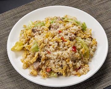 【ランチ】チャーシューとレタスチャーハン
