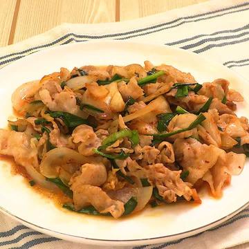 豚キムチとご飯セット