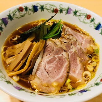 叉焼とラーメン