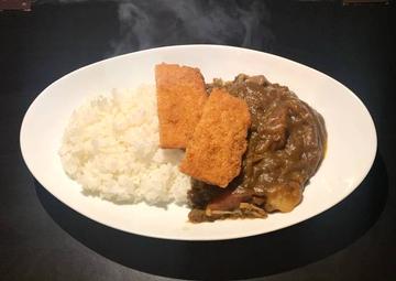 お母さんハムカツカレー