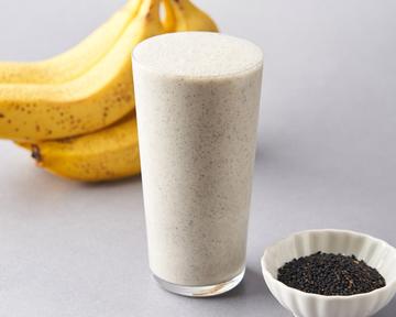 【黒ごま】バナナスムージー Black Sesame Banana Smoothie