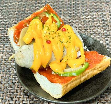 【ハーフサイズ】裏切らない美味しさ Delicious taste that won't disappoint ピザドッグ Pizza Dog
