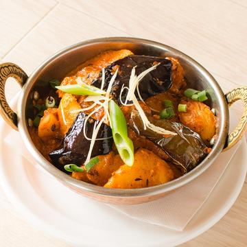アルべイガンカレー/Alu Baigan Curry